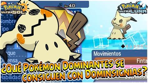 dominsignias pokemon ultrasol|Localizacion de todas las Dominsignias en Pokemon UltraSol y。